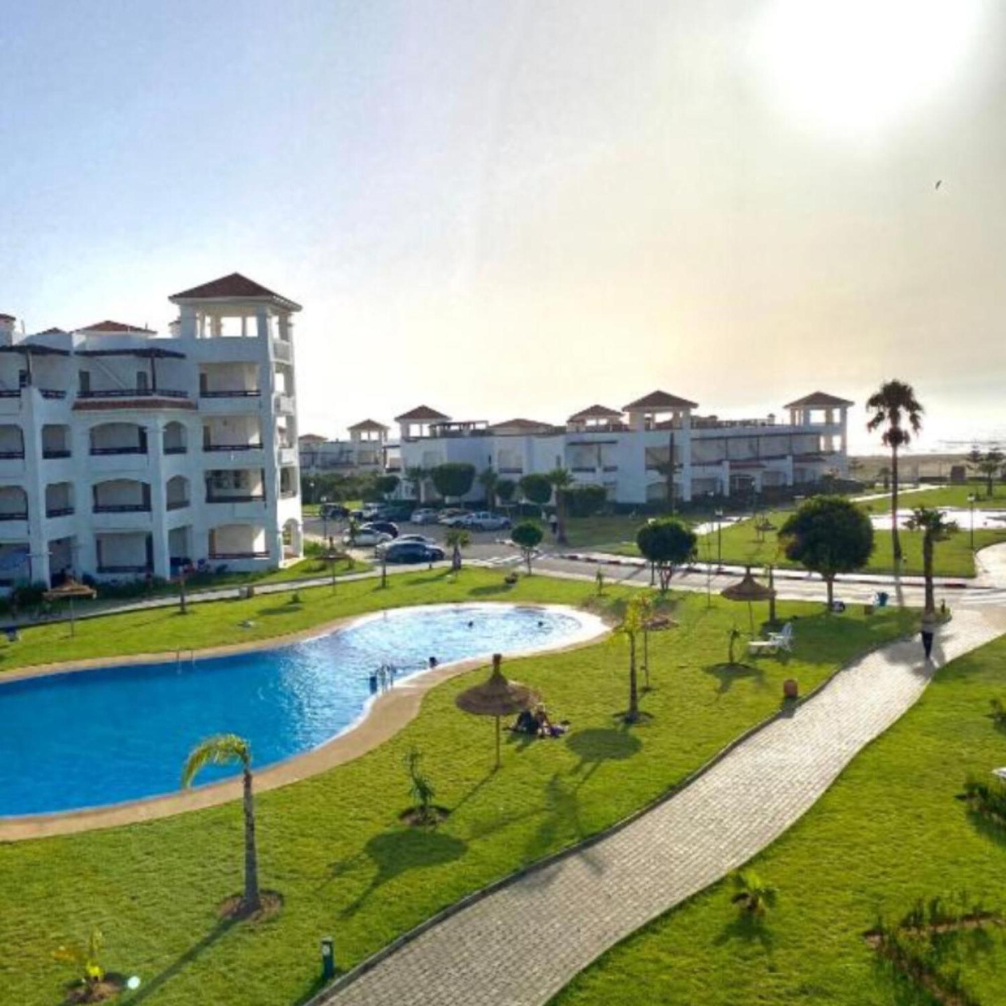 Seaside Poolside Apartment アシラー エクステリア 写真